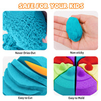 2.2 Lbs Flexisand (Dark Blue) - FlexiSand.Fun