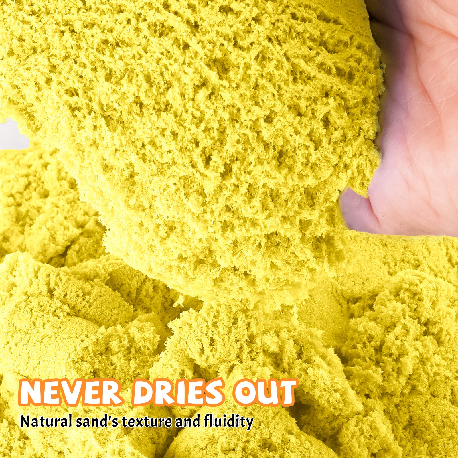 11 Lbs Flexisand (Yellow) - FlexiSand.Fun