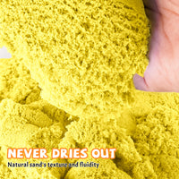 11 Lbs Flexisand (Yellow) - FlexiSand.Fun