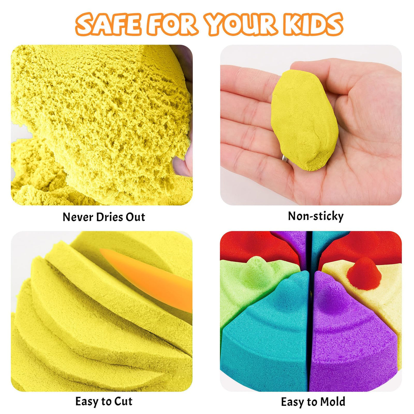 2.2 Lbs Flexisand (Yellow)