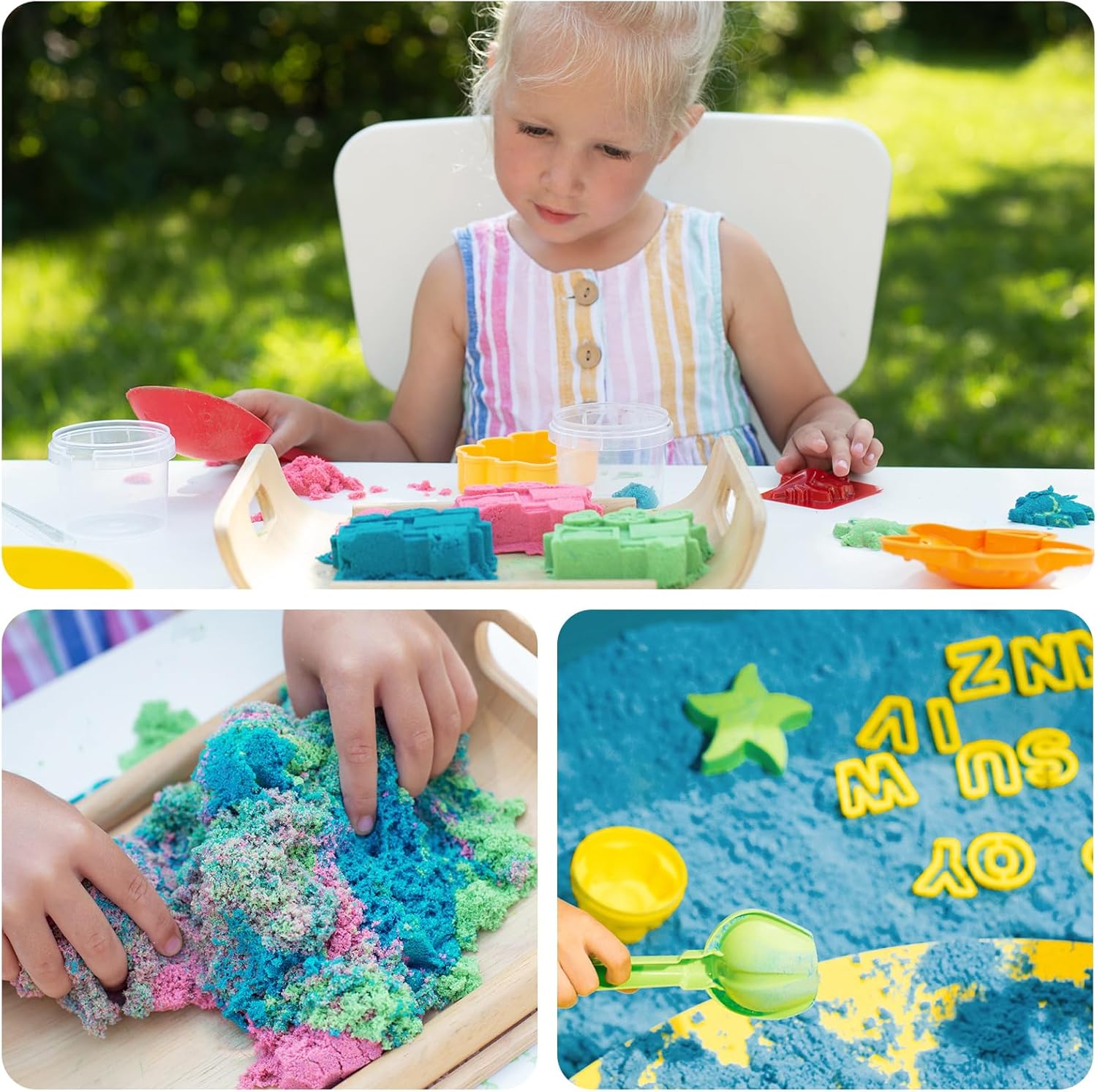 2.2 Lbs Flexisand (Dark Blue) - FlexiSand.Fun