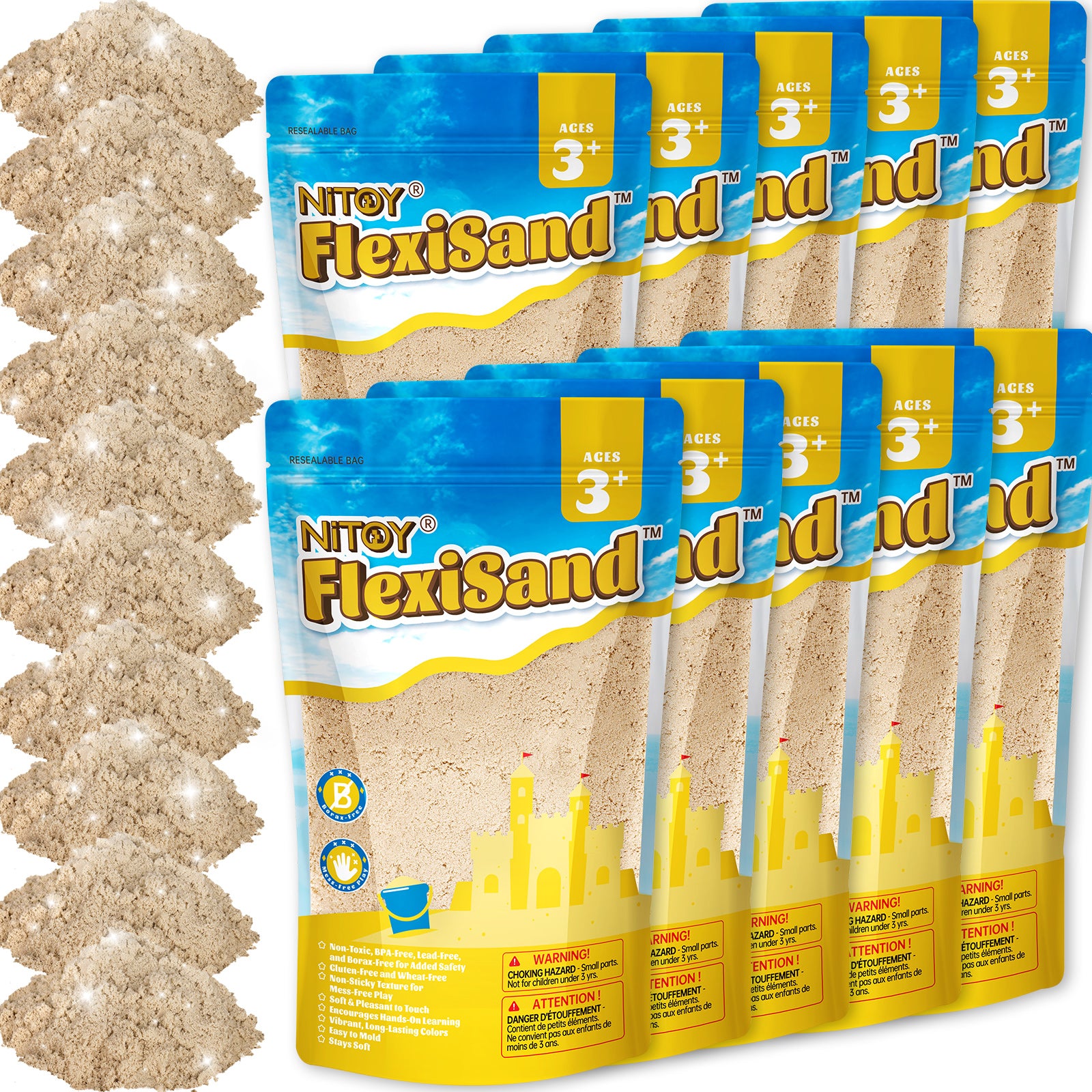19 Lbs Flexisand (Original Color) - FlexiSand.Fun