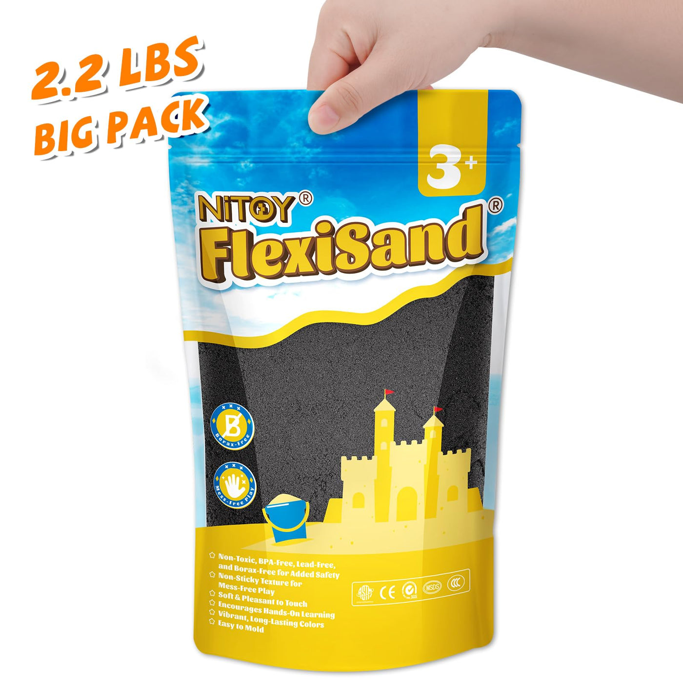flexisandfun-non-toxic-kids-play-sand-black-color-2.2lbs-big-pack
