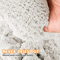 flexisandfun-non-toxic-kids-play-sand-creative-11lbs-jumbo-pack-white-color-natural-sand-texture-and-fluidity