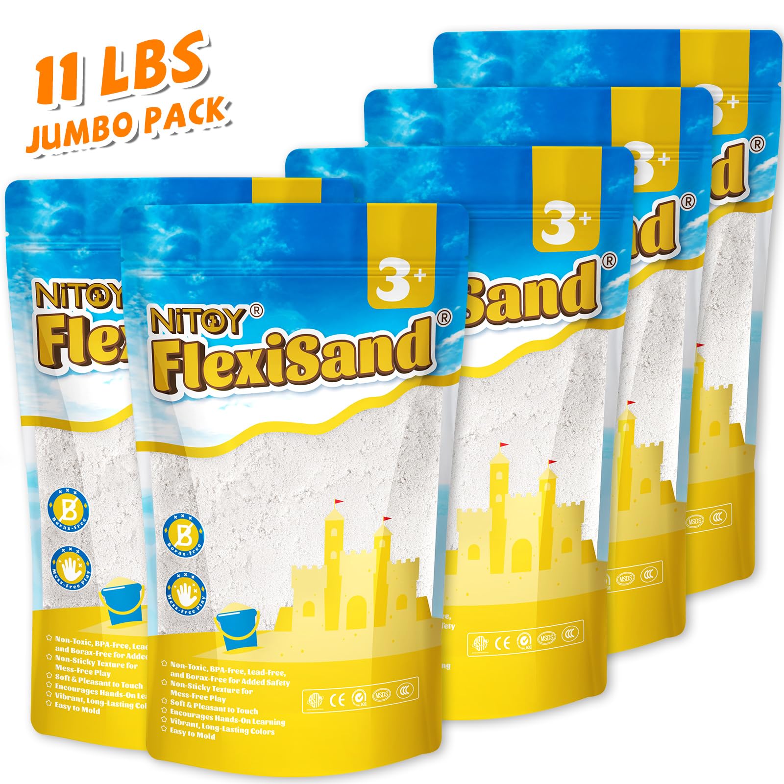 flexisandfun-non-toxic-kids-play-sand-creative-11lbs-jumbo-pack-white-color