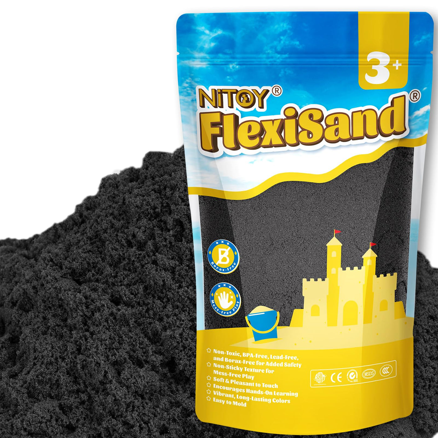 flexisandfun-non-toxic-kids-play-sand-creative-2.2lbs-big-pack-never-dries-out-black-color-non-sticky