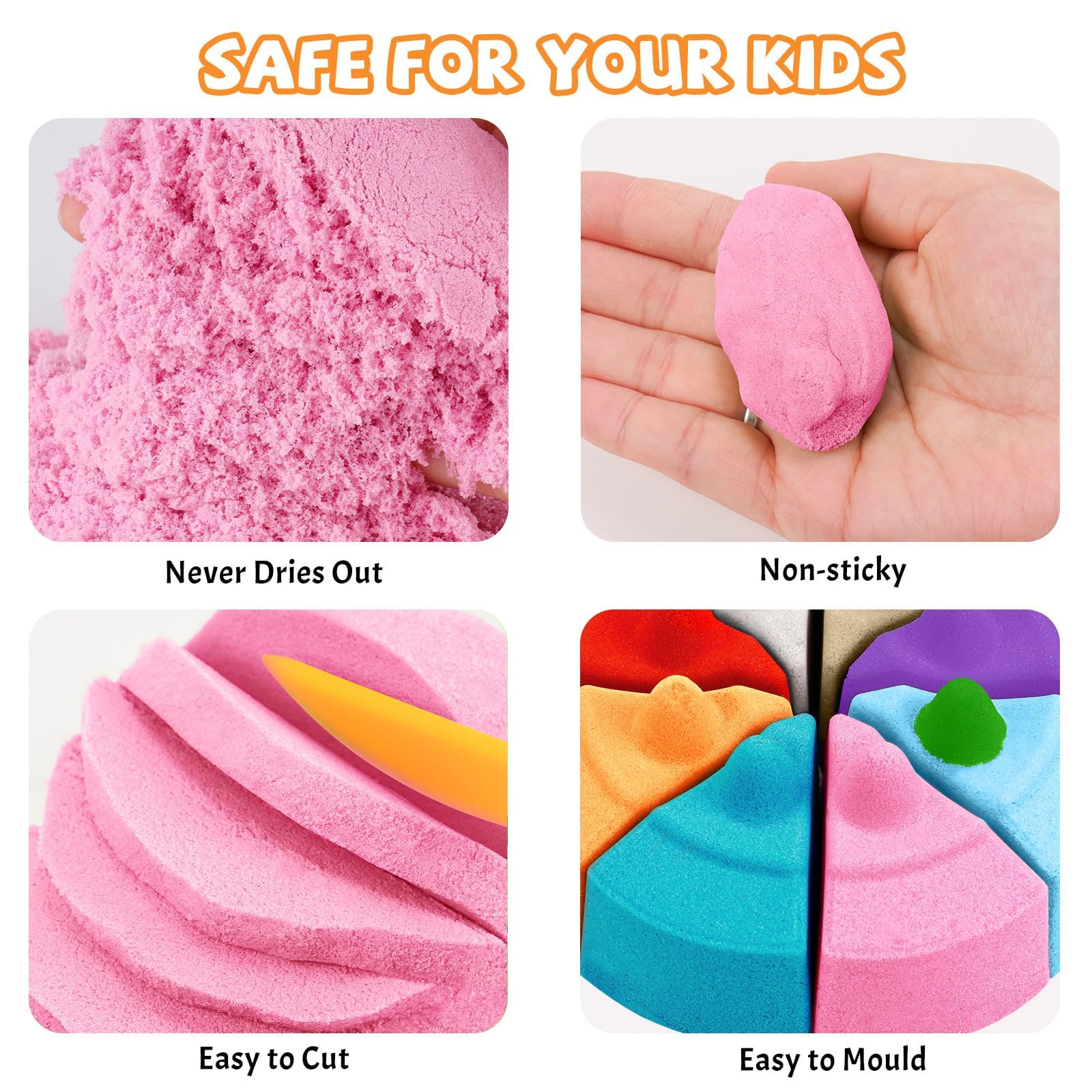 flexisandfun-non-toxic-kids-play-sand-creative-2.2lbs-big-pack-never-dries-out-pink-color-non-sticky
