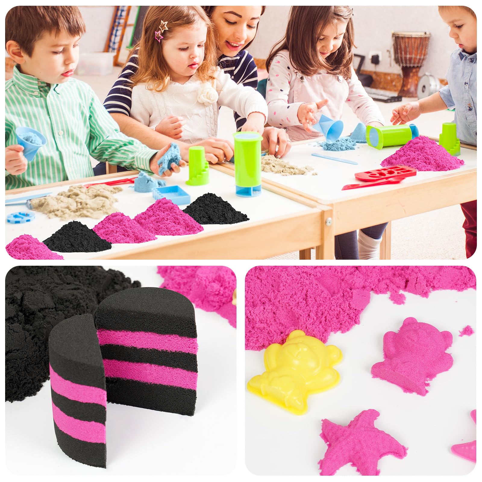 flexisandfun-non-toxic-kids-play-sand-creative-big-pack-never-dries-out-black-pink-color-play-set