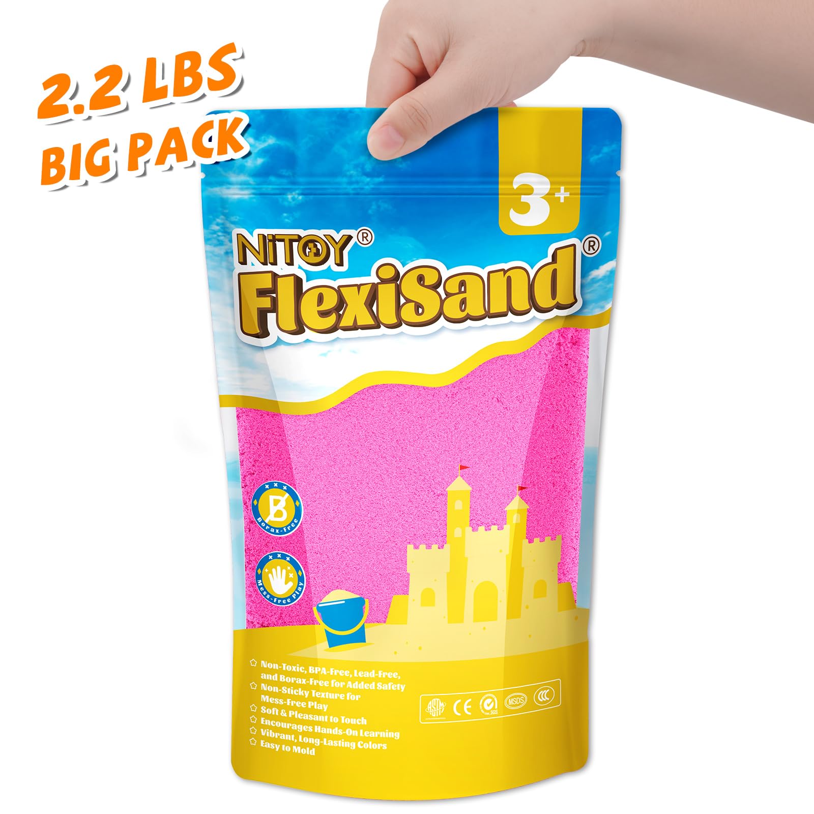 flexisandfun-non-toxic-kids-play-sand-pink-color-2.2lbs-big-pack